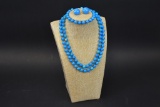 Necklace with Matching Bracelet and Earrings