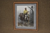 Chuck DeHaan The Loner Framed Print