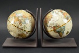 Pair of Globe Bookends