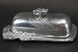 Hacienda Real Pewter Butter DIsh