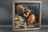 Football Memorabilia Shadowbox