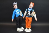 Vintage Archie & Jug Head Dolls