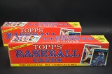 2 Topps Baseball Card Sets