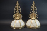 2 Decorative Wall Sconces