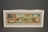 Framed Religious Print