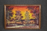 Framed Scenic Painting