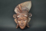 Hand Carved Wooden Tribal Mask