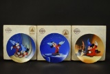 3 Knowles Disney Collectors Plate