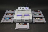 Vintage Super Nintendo Game System