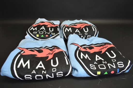 4 Maui And Son's Sweatshirts