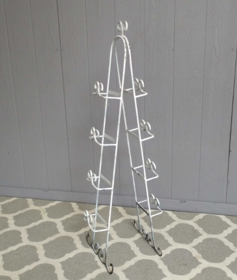 Wrought Iron Picture Holder / Magazine Rack