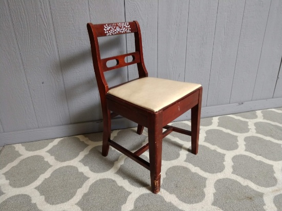 Vintage Sewing Chair