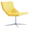 NEW Divani Casa Pico Lounge Chair - Yellow