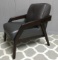 Divani Casa Amory Modern Dark Brown Leather Chair