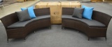 NEW 2pc Renava Luxemburg Outdoor Patio Set