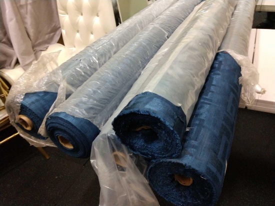 5 60 inch long rolls of fabric