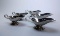 5 stainless steel gravy boats