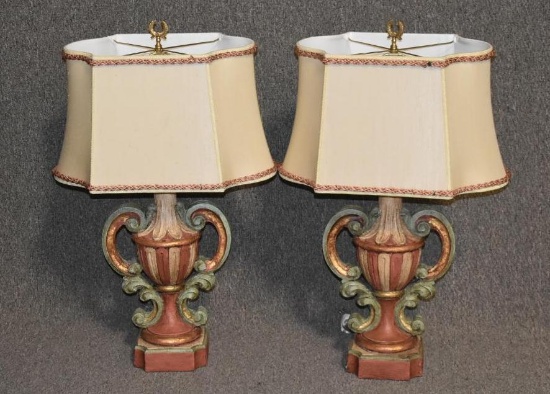 2 John Richard Decorative Table Lamps