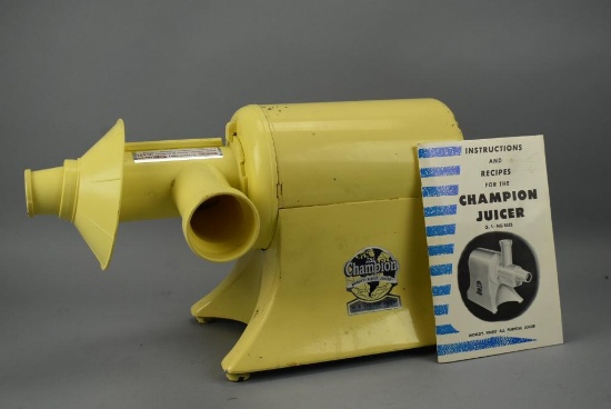 Vintage General Electric Champion Juicer