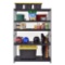 Muscle Rack 72 in. H x 48 in. W x 18 in. D 5-Shelf Steel and Resin Shelf Commercial Shelving Unit in
