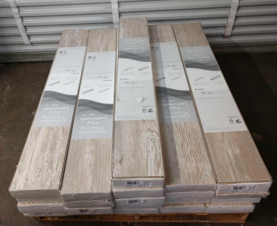21 Boxes Of Denali Pine 8 mm Thick Laminate Flooring