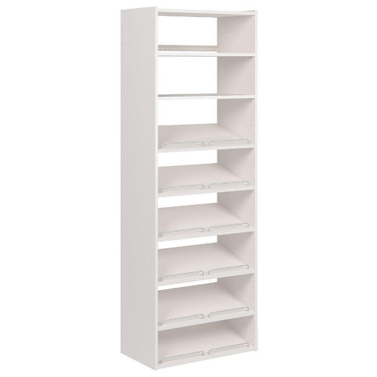 Martha Stewart Living Classic White Essential Shoe Tower Kit