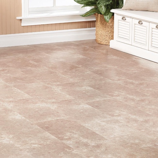 3 Boxes Of Travertine Tile-Grey 8 mm Thick x 11-13/21 in. Wide x 47-5/8 in. Length Laminate Flooring