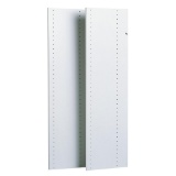 Martha Stewart Living 48 in. Classic White Vertical Panels (2-Pack)