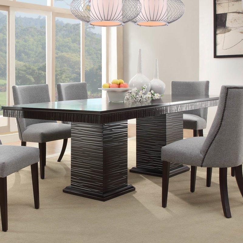 Cadogan extendable dining table willa arlo interiors deals
