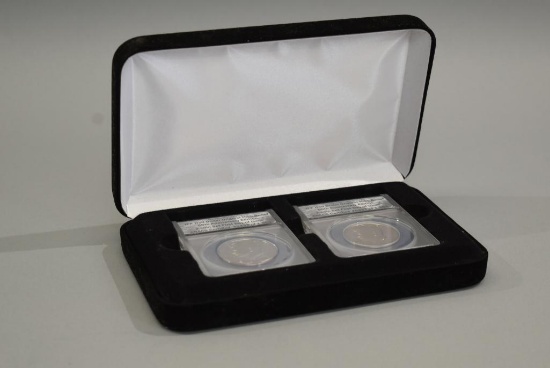 JFK 50th Aniversary Edition First Day Issue 2 Coin Half Dollar Set