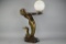 Brass Mermaid Table Lamp