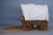 Hand Crafted Wooden Model Covered Wagon