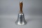 Large Traditional Stainless Steel School Hand Bell
