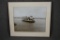 Vintage Framed Photograph Of The San Diego Coronado Ferry