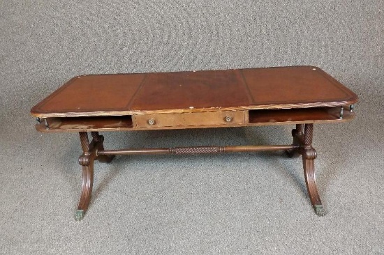 Antique Claw Foot Coffee Table