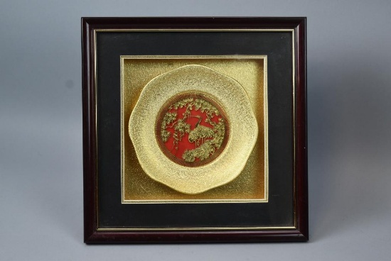 Shadowbox Asian Collectors Plate