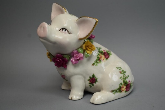 Royal Albert Porcelain Piggy Bank