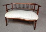 Antique French Settee Loveseat