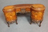 French Provincial Kidney Bean Writing Desk