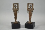 Vintage Brass Pageant of the Masters Volunteer Statue Award