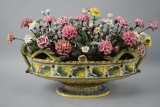 Porcelain Flower Arrangment Centerpiece