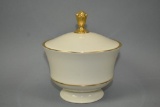 24k Gold Decorated Lenox Sugar Bowl With LId
