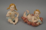 2 Hand PaInted Figurines