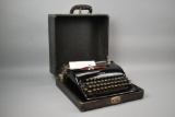 Vintage Corona Portable Typewriter With Case