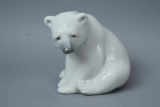 Lladro Polar Bear Figurine
