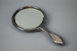 Vintage Sterling Silver Hand Mirror