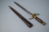 Vintage Double Edge Dagger / Sword