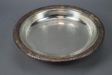 Vintage Silver Plated Bowl With Pyrex INsert