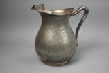 Vintage Poole Silver Co Silverplate Water Pitcher