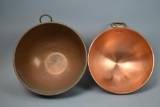 2 Copper Bowls